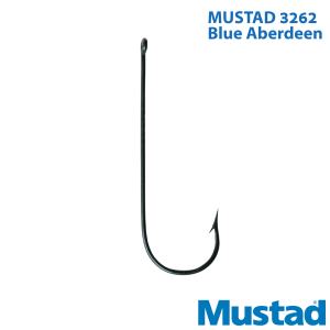Mustad 3262-BU Ultrapoint Blue Aberdeen Hooks